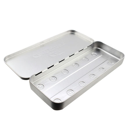 Wholesale Cosmetic Packaging Tin Box Hinged